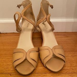 Nine West wedged heels size 9